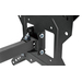 Manhattan 462624 soporte para TV 139.7 cm (55") Negro