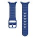 Samsung Galaxy Watch 8 Series Siliconen Sport Bandje Blauw S/M