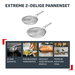Tefal Extreme koekenpannenset 24/28 cm