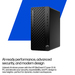 HP EliteDesk 8 Tower G1i AI Intel Core Ultra 9 285 64 GB DDR5-SDRAM 1 TB SSD NVIDIA RTX A400 Windows 11 Pro PC AI PC Black thumbnail 5