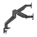 Manhattan 462587 soporte para pantalla plana 114.3 cm (45") Escritorio Negro