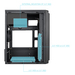 TooQ Minitorre Micro-ATX, Black thumbnail 3