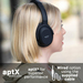 Lindy BNX-60 Wireless Active Noise Cancelling Headphones with aptX, Matt Black thumbnail 4