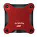 ADATA SD600Q 240 GB Micro-USB B 3.2 Gen 1 (3.1 Gen 1) Red thumbnail 1