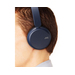 JVC HA-S35BT-A Headset Wireless Head-band Calls/Music Micro-USB Bluetooth Blue thumbnail 6