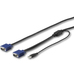 StarTech.com RKCONSUV15 KVM cable 4.6 m Black