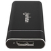 Manhattan 130455 caja para disco duro externo Carcasa para SSD Negro M.2
