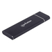 Manhattan 130455 caja para disco duro externo Carcasa para SSD Negro M.2