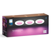 Philips Hue inbouwspot Slim 3-pack  - White and color - 90mm