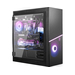 MSI MPG SEKIRA 500X Full Tower Gaming Computer Case ‘Black, 3x 200mm ARGB + 1x 200mm + 1x120mm ARGB Fans, Mystic Light Sync, 8 Channel ARGB Hub, USB Type-C, Tempered Glass Panels, E-ATX, ATX, mATX, mini-ITX’ thumbnail 11