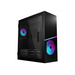 MSI MPG SEKIRA 500X Full Tower Gaming Computer Case ‘Black, 3x 200mm ARGB + 1x 200mm + 1x120mm ARGB Fans, Mystic Light Sync, 8 Channel ARGB Hub, USB Type-C, Tempered Glass Panels, E-ATX, ATX, mATX, mini-ITX’ thumbnail 4