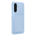 Samsung Galaxy A36 Card Slot Back Cover Blauw