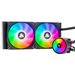 itek EVOLIQ 240 V2 ARGB Processor Liquid cooling kit 12 cm Black thumbnail 1