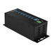 StarTech.com Hub Concentrador USB de 7 Puertos con Adaptador de Corriente - con Protección ESD de 350W- Hub Industrial USB 3.0 - de Montaje en Pared Riel DIN o Mesa - Hub USB 3.2 Gen 1 de 5Gbps