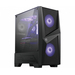 MSI MAG FORGE 100M Mid Tower Gaming Computer Case ‘Black, 2x 120mm RGB PWM Fan, 1x 120mm Fan, 1-6 RGB Hub, Tempered Glass Panel, ATX, mATX, mini-ITX’ thumbnail 1