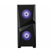 MSI MAG FORGE 100M Mid Tower Gaming Computer Case ‘Black, 2x 120mm RGB PWM Fan, 1x 120mm Fan, 1-6 RGB Hub, Tempered Glass Panel, ATX, mATX, mini-ITX’ thumbnail 4