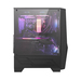 MSI MAG FORGE 100R Mid Tower Gaming Computer Case ‘Black, 2x 120mm ARGB PWM Fan, 1x 120mm Fan, 1-6 ARGB Hub, Mystic Light Sync, Tempered Glass Panel, ATX, mATX, mini-ITX’ thumbnail 2