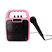 Celly WL SPEAKER + MIC + STICKER PK Mono portable speaker Black, Pink 10 W thumbnail 1