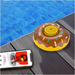 Celly POOLDONUTS portable/party speaker Mono portable speaker Yellow 3 W thumbnail 4