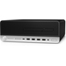 HP ProDesk 405 G4 AMD Ryzen™ 5 PRO 2400G 8 GB DDR4-SDRAM 256 GB SSD Windows 10 Pro SFF PC Black thumbnail 2
