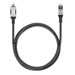 Manhattan 394826 cambiadores de género de cables RJ-45 USB-C Negro, Plata