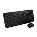 V7 CKW300IT Full Size/Palm Rest Italian QWERTY - Black, Professional Wireless Keyboard and Mouse Combo ? IT, Multimedia Keyboard, 6-button mouse