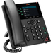 POLY Teléfono IP de 6 líneas VVX 350 y habilitado para PoE