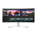 LG 38WN95C-W computer monitor 96.5 cm (38″) 3840 x 1600 pixels UltraWide Quad HD Black, Silver, White thumbnail 1