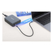 Manhattan Cuatro puertos USB-C PD con hasta 140 W por puerto, 240 W de salida total, Power Delivery 3.1, negro