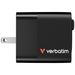Verbatim GaN Charger 65W Universal Negro Corriente alterna Carga rápida Interior