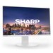 Sharp MultiSync EA241F computer monitor 61 cm (24″) 1920 x 1080 pixels Full HD LCD White thumbnail 1
