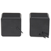 Manhattan 2600 Series Speaker System (Promo), Small Size, Big Sound, Two Speakers, Stereo, USB power, Output: 2x 3W, 3.5mm plug for sound, In-Line volume control, Cable 0.9m, Black, Three Year Warranty thumbnail 4