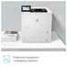 Drukarka laserowa HP LaserJet Enterprise M612dn | Dupleks | Mono | USB | LAN |