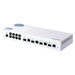 QNAP QSW-M408-4C dispositivo de redes Gestionado L2 Gigabit Ethernet (10/100/1000) Blanco