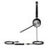 Yealink UH36 Dual Teams Headset Wired Head-band Office/Call center USB Type-A Black, Silver thumbnail 2