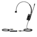 Yealink UH36 Mono Teams Headset Wired Head-band Office/Call center USB Type-A Black, Silver thumbnail 3