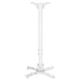Manhattan Plafondbeugel voor beamers, universeel, Volledig Verstelbaar , hoogte 745–1145 mm, max 35 kg, wit, 360° rotatie, ±20° kantelen en ±8° zwenken, zwart