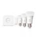 Philips Hue White and Color Starter Pack E27 met 3 lampen, dimmer + Bridge