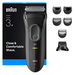Braun Series 3+ 3000BT Grijs