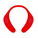 Celly Upneck Stereo portable speaker Red thumbnail 1