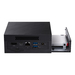 ASUS PN62S-BB7000XFD3 PC/estación de trabajo barebone Negro i7-10710U 1.1 GHz