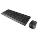 Lenovo 510 Wireless Combo Keyboard & Mouse -US English 103P- Black