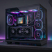 Mars Gaming MCREVMAX computer case Midi Tower Black thumbnail 8