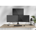 Neomounts NERO DS60-600BL2-1 Monitorarm Zwart