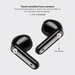 TooQ Snail Wireless Earbuds + Bluetooth Microphone with Charging Case, Gray/Black thumbnail 5