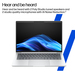 HP EliteBook 8 G1i 14 inch Notebook Next Gen AI PC Copilot+ PC Intel Core Ultra 5 228V Laptop 35.6 cm (14″) WUXGA 32 GB LPDDR5x-SDRAM 512 GB SSD Wi-Fi 7 (802.11be) Windows 11 Pro Silver thumbnail 9