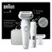 Braun Silk·épil 9 9-341 Wit/Zilver
