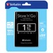 Verbatim Store ‘n’ Go USB 3.0 Portable Hard Drive 1TB Black thumbnail 1