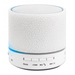 Manhattan LED Bluetooth Speaker, Multicoloured, 5 hour Playback time, Range 10m, microSD card reader (32GB), Aux 3.5mm connector, Output 3W, USB-A charging cable included, 1200mAH battery, Bluetooth v5, White, Three Year Warranty thumbnail 1