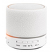Manhattan LED Bluetooth Speaker, Multicoloured, 5 hour Playback time, Range 10m, microSD card reader (32GB), Aux 3.5mm connector, Output 3W, USB-A charging cable included, 1200mAH battery, Bluetooth v5, White, Three Year Warranty thumbnail 6